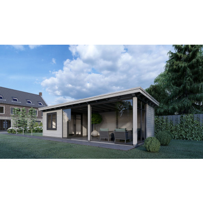 Trendhout Buitenverblijf Florence 940x360 cm