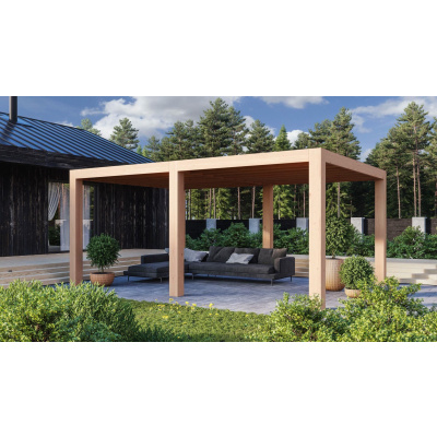 WoodAcademy Douglas overkapping Ruby Essential 500x300 cm