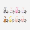 Image of [Pre Order] Stray Kids - Run It - Skzoo Plush Mini Picket Keyring - FoxI.Ny