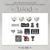 Afbeelding van XLOV - [2026 XLOV [I,GOD] EUROPE EXCLUSIVE POP-UP MD] STICKER PACK