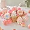 Image of [Pre Order] BTS - BT21 - Peach Holic - Plush Keyring