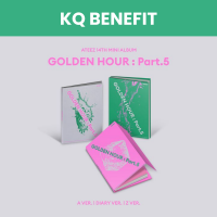 [Pre Order] ATEEZ - Golden Hour Part.5 - Photobook - KQ Benefit Set