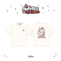 [Pre Order] Ateez - Aniteez In The Calling - T-Shirt Cream - M