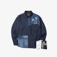 [Indigo] Denim Shirt - M