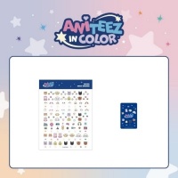[Pre Order] Ateez - Aniteez In Color - Micro Deco Stickers