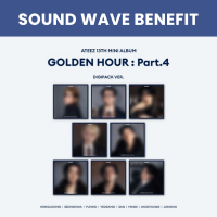 [Pre Order] ATEEZ - Golden Hour : Part 4 - Digipack - Sound Wave Benefit 