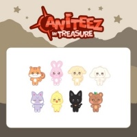 [Pre Order] Ateez - Aniteez In Treasure - Plush Doll - JJONGbear