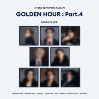 [Pre Order] ATEEZ - Golden Hour : Part.4 - Photobook Set - Digipack