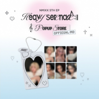 [Pre Order] NMIXX - Heavy Serenade - Photocard Holder Keyring & Photocard