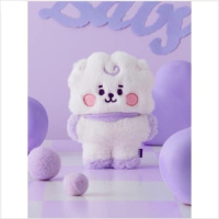 Baby Flat Fur Purple Heart Edition Standing Doll - Cooky