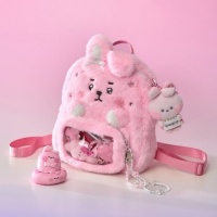 [Pre Order] BTS - BT21 - Baby Clear Pocket Plush Bag - Cooky