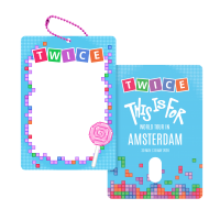 TWICE - Acrylic Photocard Holder - This Is For Europe World Tour - Amsterdam