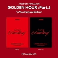 Ateez - Golden Hour Part.3 - In Your Fantasy Edition - Poca Album - Red