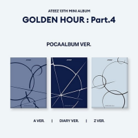 [Pre Order] ATEEZ - Golden Hour : Part.4 - Poca Album