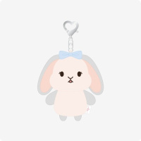 Rabbit Plush Keyring