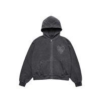 Enhypen - Sunghoon - 109 Zip-Up Hoodie - Charcoal - Extra Large