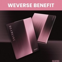 [Pre Order] Blackpink - Deadline - Black + Pink Set - Weverse Benefit