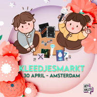 Kpop Kleedjesmarkt - 30 april - Amsterdam - Verkoper
