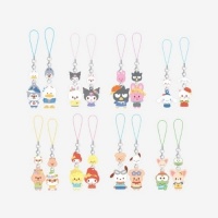 [Pre Order] Stray Kids - Skzoo x Sanrio - Mini Figure Couple Keyring - Bad Badtz-Maru