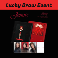 Jennie - Ruby - Photobook - Makestar Lucky Draw Event - Zen - Black