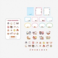 [Pre Order] Stray Kids - Skzoo X Sanrio - Tin Case Sticky Note Set