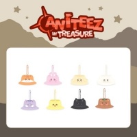 Ateez - Aniteez In Treasure - Bucket Hat Keyring - TYUdeongi