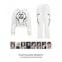 Ateez - 2025 Towards The Light: Will to Power - Cropped Hoodie & Pants Set - Size L 