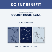 [Pre Order] ATEEZ - Golden Hour : Part.4 - Poca Album - KQ Ent Benefit