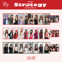 Photocard - Twice - Strategy - Pre Order Set - Black