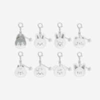 [Pre Order] Stray Kids - CelebrATE - Skzoo Face Keyring Silver - Leebit