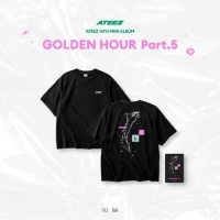 [Pre Order] Ateez - Golden Hour Part. 5 - Pop-Up Store - Short Sleeve T-Shirt