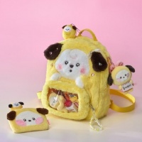 [Pre Order] BTS - BT21 - Baby Clear Pocket Plush Bag - Chimmy