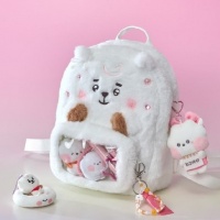 [Pre Order] BTS - BT21 - Baby Clear Pocket Plush Bag - RJ