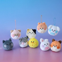 Zeroni - Fluffy Face Keyring - Gyunini