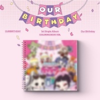[Pre Order] Ourbirthday - Our Birthday - Coloring Book