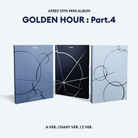 ATEEZ - Golden Hour : Part.4 - Photobook - Diary - Dark Blue