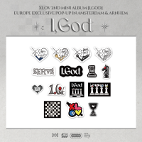 XLOV - [2026 XLOV [I,GOD] EUROPE EXCLUSIVE POP-UP MD] STICKER PACK