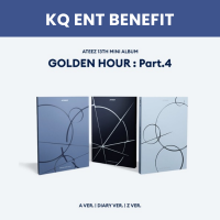 [Pre Order] ATEEZ - Golden Hour : Part.4 - Photobook Set - KQ Ent Benefit