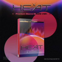 i-dle - Heat - Blaze - Black / Orange