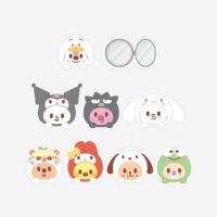 [Pre Order] Stray Kids - Skzoo X Sanrio - Plush Mirror - FoxI.Ny x Kerokerokeroppi