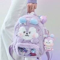 [Pre Order] BTS - BT21 - Baby Clear Pocket Plush Bag - Mang