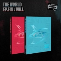 Ateez - The World - EP.Fin : Will - Blue & Red Set