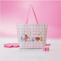 BT21 Spring Days Resuable Poly Bag L