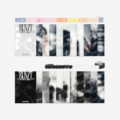 [Pre Order] Stray Kids - Run It - Postcard Book & Roll Sticker Set - A