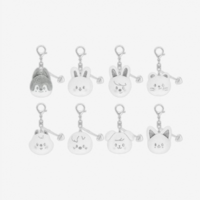 [Pre Order] Stray Kids - CelebrATE - Skzoo Face Keyring Silver - Han Quokka