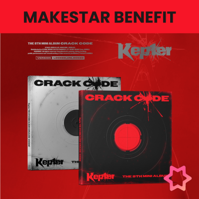[Pre Order] Kep1er - Crack Code - Photobook - Makestar Benefit - 6 Set