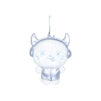 Picture of [Pre Order] Aespa - Synk : Aexis Line - Fanlight Doll Keyring - Silver - Winter