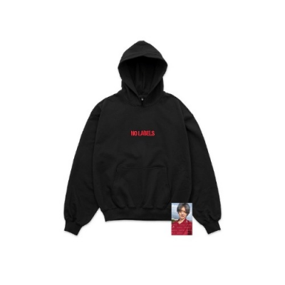 Picture of [Pre Order] TXT - Yeonjun - No Labels - Hoodie - Black - Small