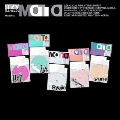 [Pre Order] Itzy - Motto - Member 