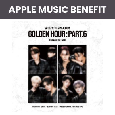 Picture of [Pre Order] Ateez - Golden Hour: Part 6 - Digipack Unit 4 Set - Apple Music Benefit